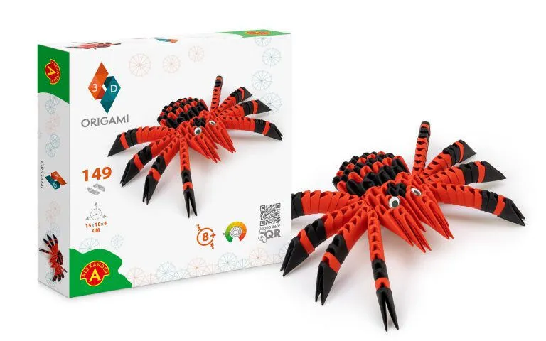 Alexander Toys ORIGAMI 3D – Spider 02348 Thumbnail 1