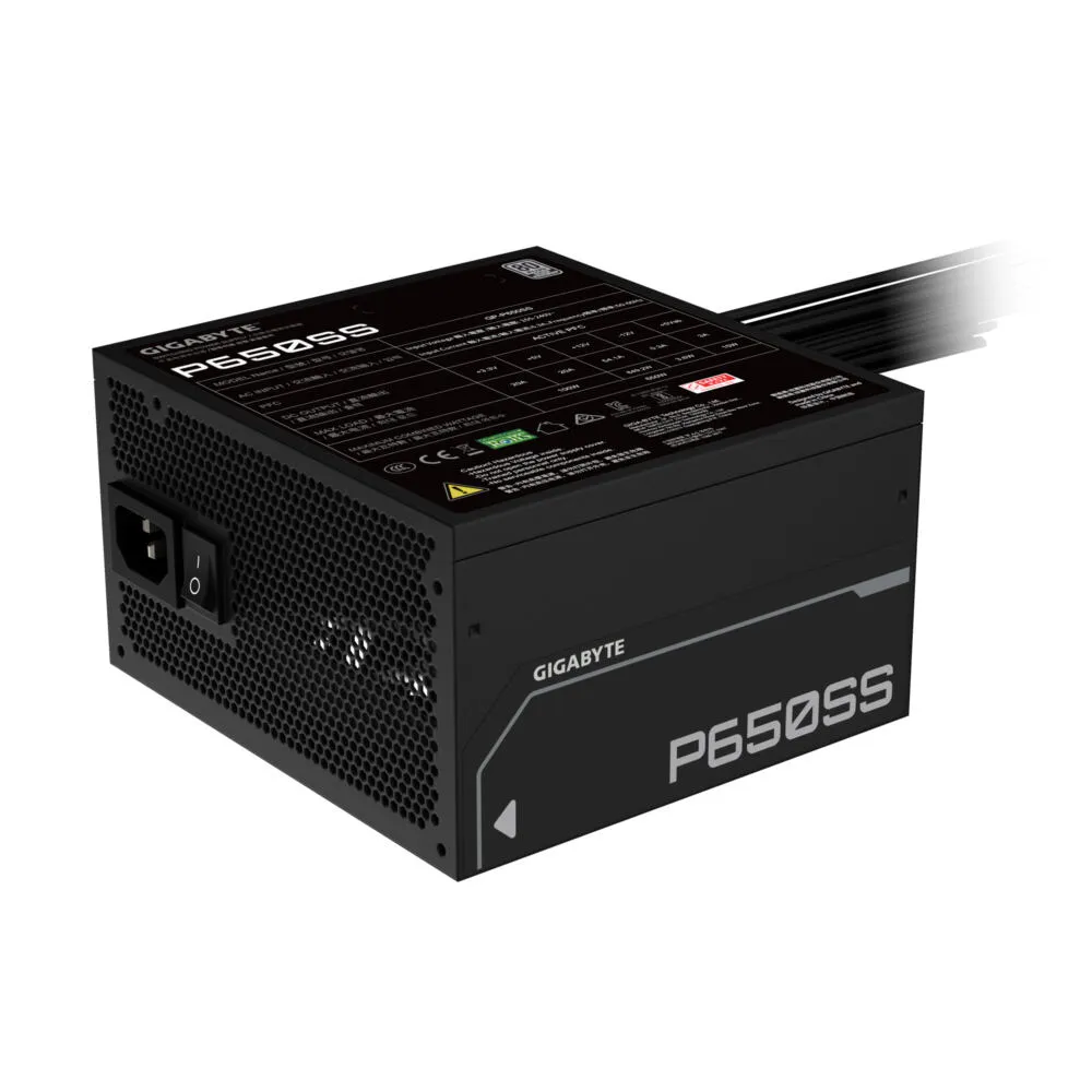 GIGABYTE P650SS GP-P650SS 650 W 80 PLUS Bronze ATX Güç Kaynağı Thumbnail 7