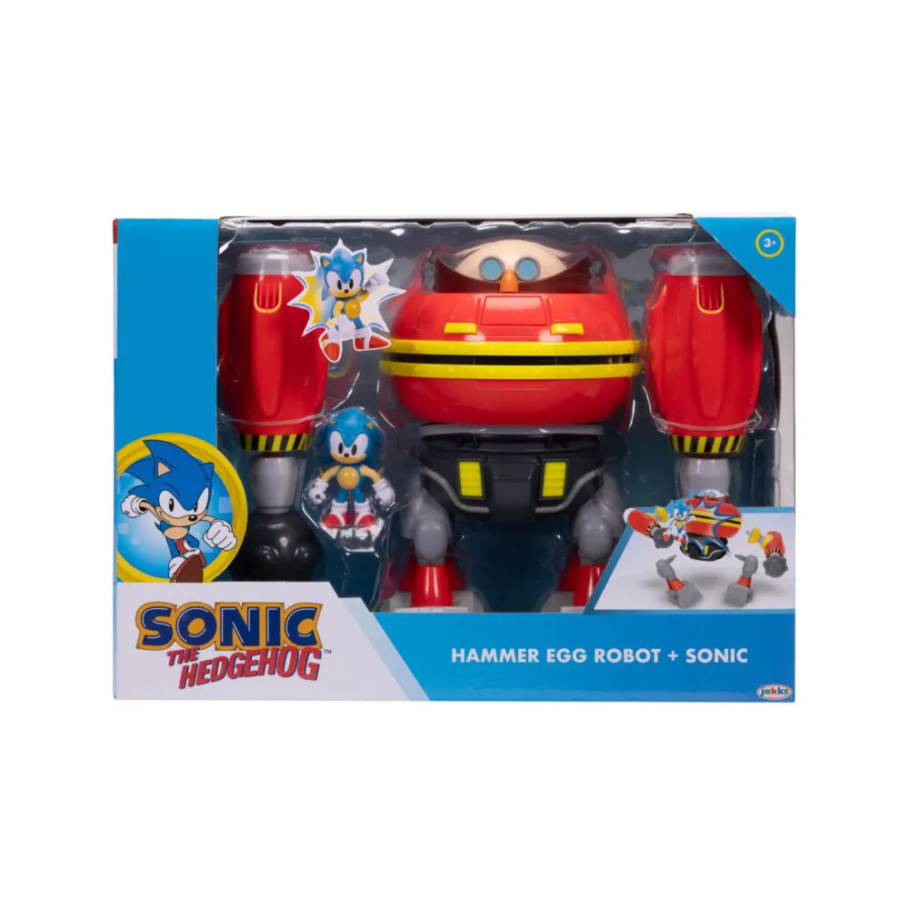JAKKS Pacific Hammer Egg Robot & Sonic Deluxe Playset 428154 Thumbnail 13