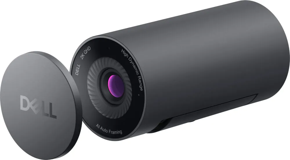 DELL WB5023 webcam 2560 x 1440 Piksel USB 2.0 Siyah Thumbnail 2