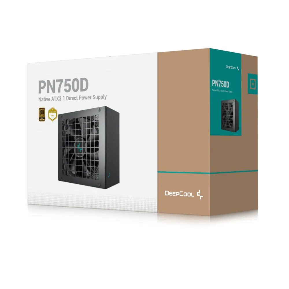 DeepCool PN750D R-PN750D-FC0B-EU-V2 750 W 80 PLUS Gold ATX Güç Kaynağı Thumbnail 13