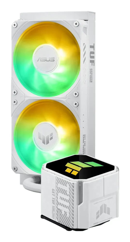 ASUS TUF Gaming LC III 240 ARGB White Edition 90RC01J2-B0AAY0 Hepsi dahil sıvı soğutma Bilgisayar Soğutma Sistemleri Thumbnail 10