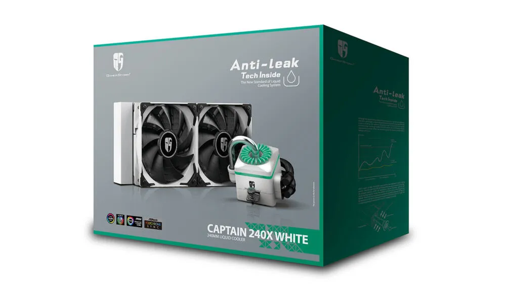 DeepCool CAPTAIN 240X DP-GS-H12-CT240XR-WH Thumbnail 13