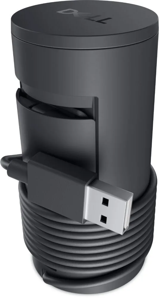 DELL WB5023 webcam 2560 x 1440 Piksel USB 2.0 Siyah Thumbnail 5