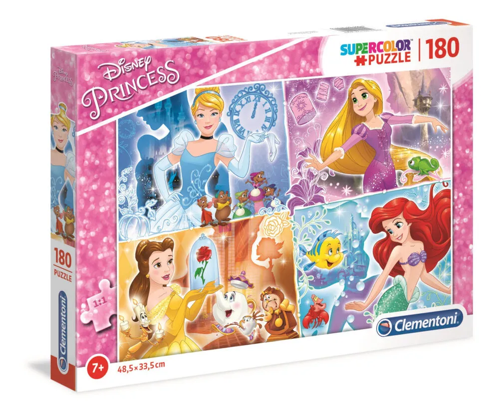 Clementoni Disney Princess 29294 180 Parça Puzzle Thumbnail 1