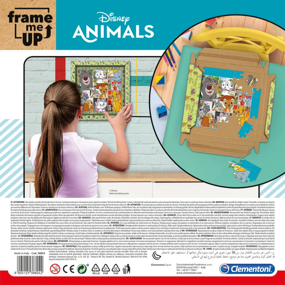 Clementoni Disney Animal Friends 38804 60 Parça Puzzle Thumbnail 1