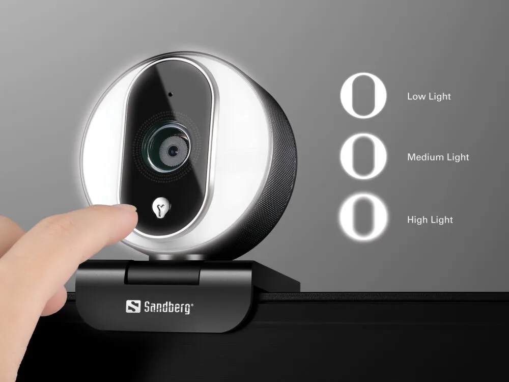 Sandberg Streamer USB Webcam Pro 134-12 Thumbnail 6