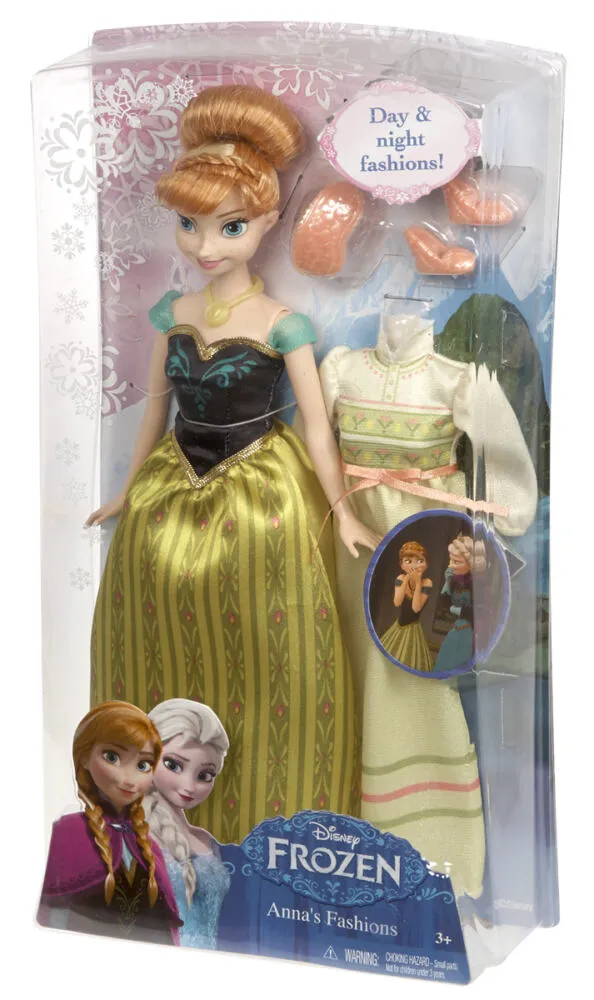 Mattel CMM29CMM30 Frozen 5 Parça Oyuncak Bebek Thumbnail 3