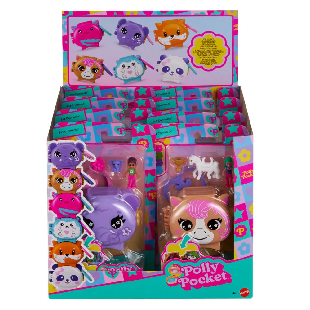 Polly Pocket HMX20 oyuncak oyun seti Thumbnail 5