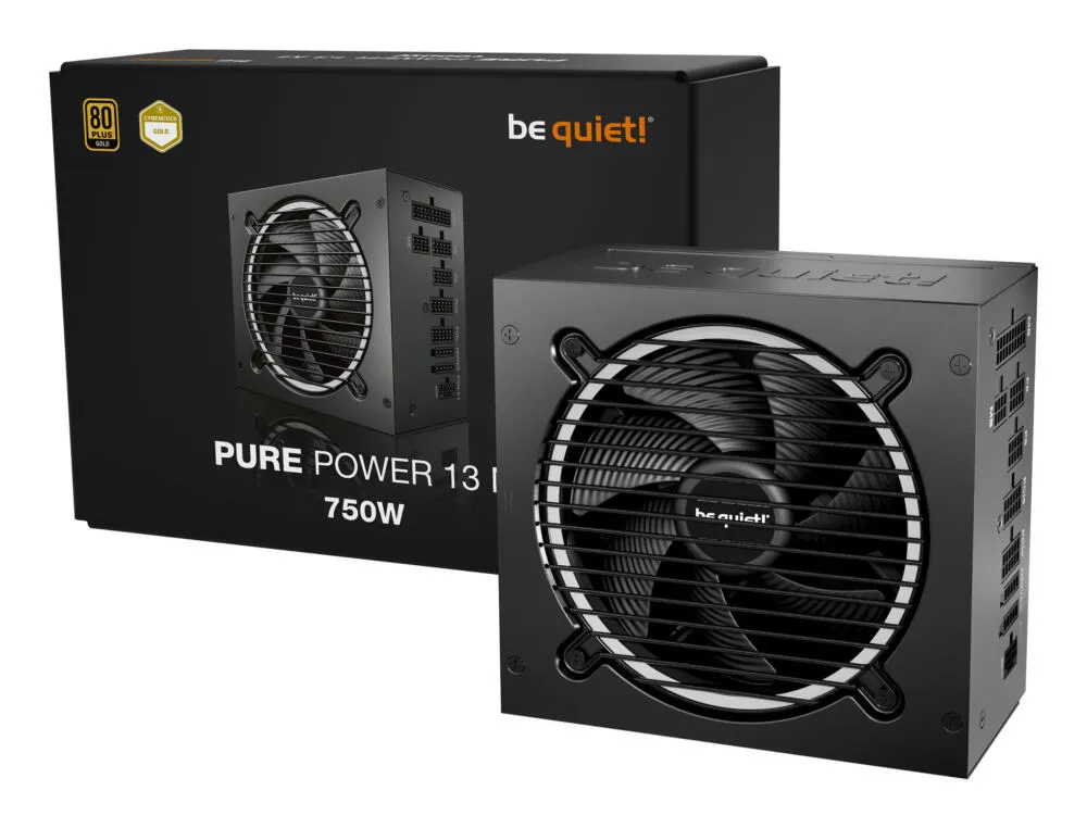 be quiet! Pure Power 13 M | 750W BP026EU 80 PLUS Gold ATX Güç Kaynağı Thumbnail 2