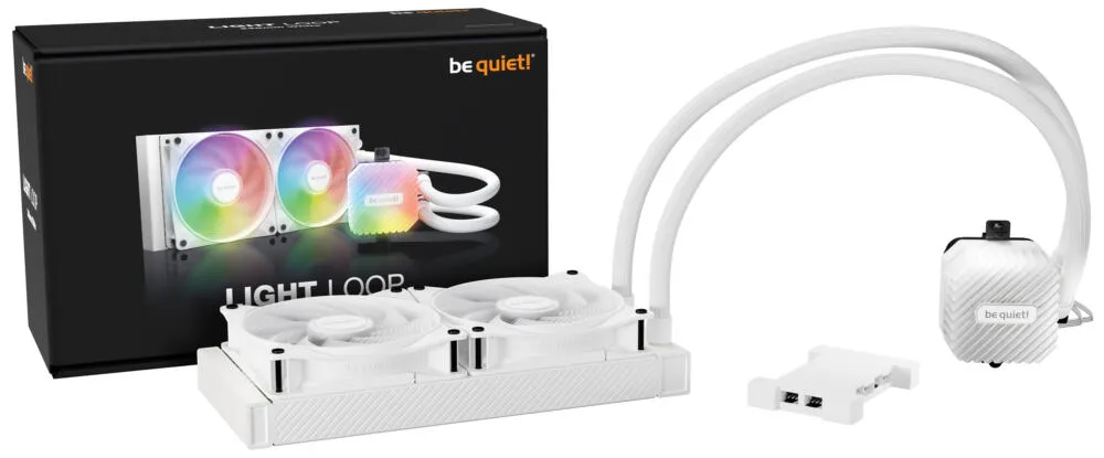 be quiet! LIGHT LOOP 240mm White BW021 Thumbnail 6