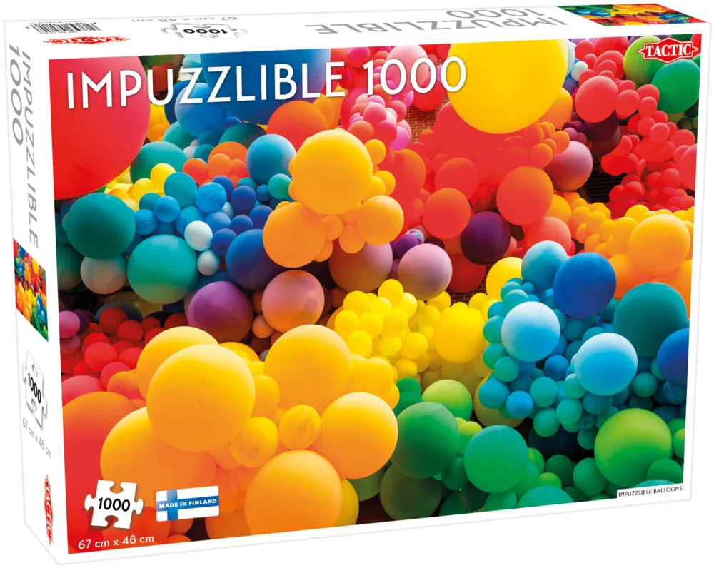 Tactic Impuzzlible Balloons 1000 Parça 58281 Puzzle