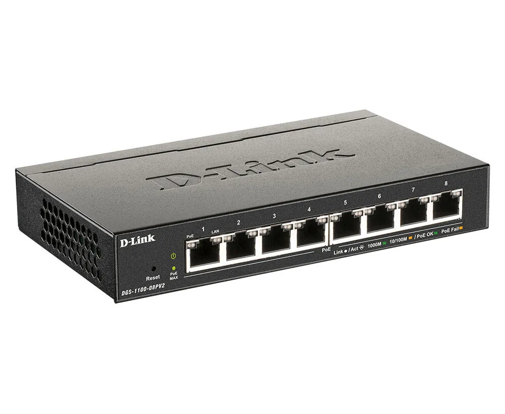 D-Link DGS-1100-08PV2/B Thumbnail 1