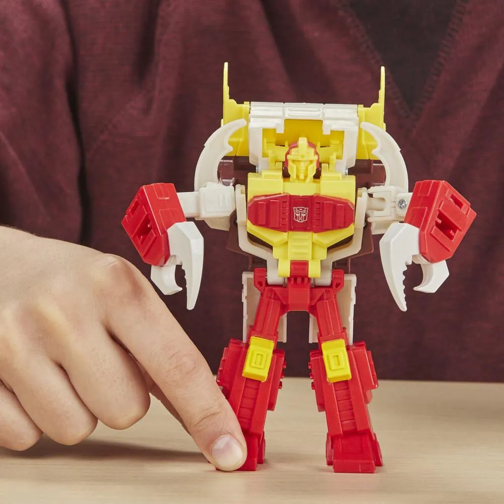 Hasbro Transformers Bumblebee Cyberverse Adventures Action Attackers: 1-Step Changer Repugnus Thumbnail 2