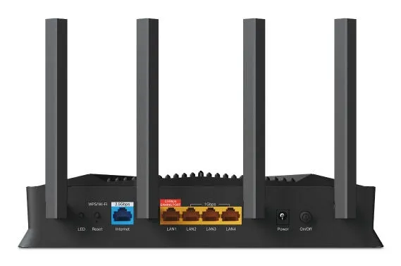 TP-Link Archer GE230 kablosuz yönlendirici 2.5 Gigabit Ethernet Çift bant (2,4 GHz / 5 GHz) Thumbnail 2