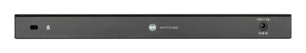 D-Link DGS-1016S/B ağ anahtarı Yönetilmeyen Gigabit Ethernet (10/100/1000) Siyah Thumbnail 2