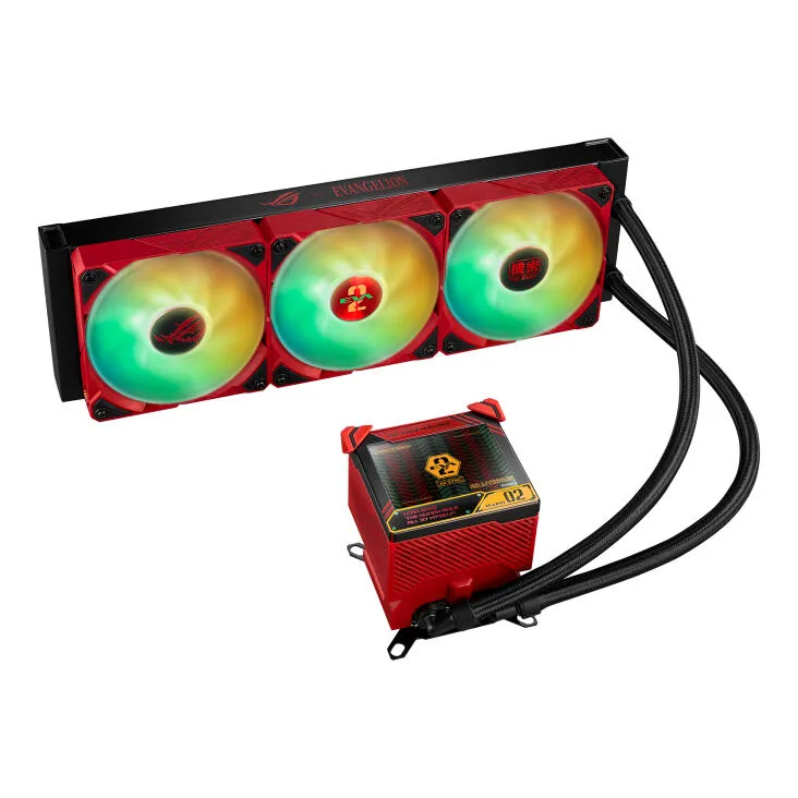 ASUS ROG RYUJIN III 360 ARGB EVA-02 EDITION 90RC00L3-M0UAY0 Thumbnail 4