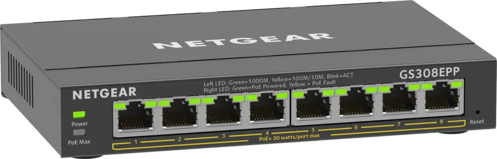 NETGEAR GS308EPP-100PES Thumbnail 6