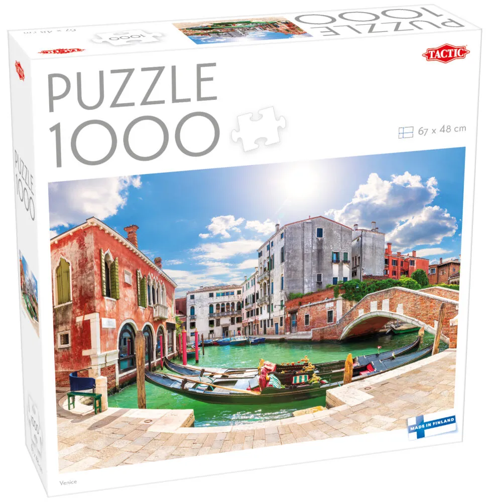 Tactic Lovers Venice Yapboz 1000 adet Şehir Puzzle