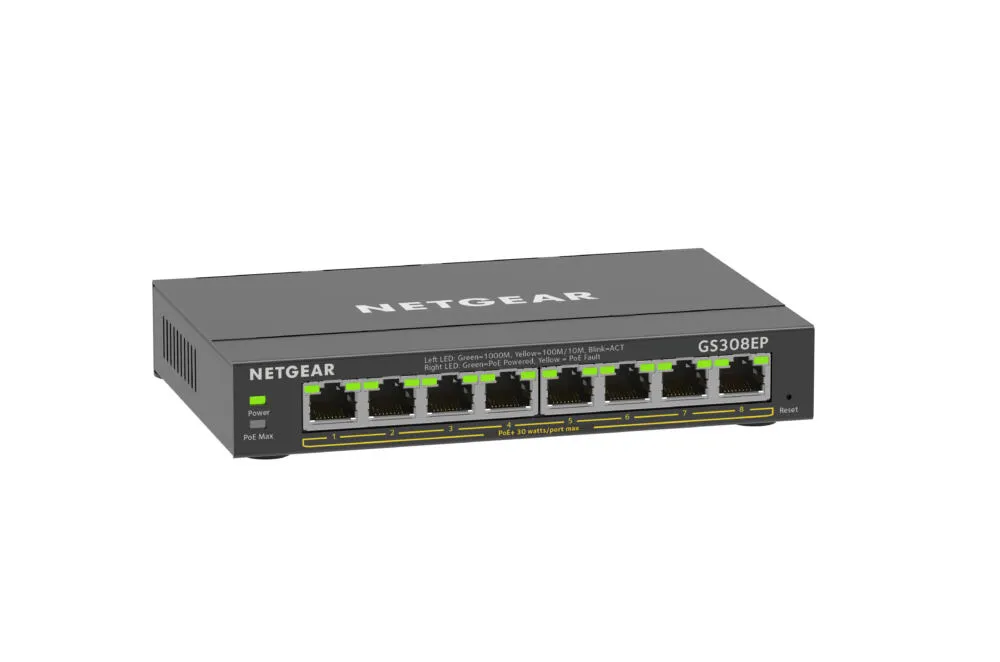 NETGEAR GS308EP-100NAS Thumbnail 14