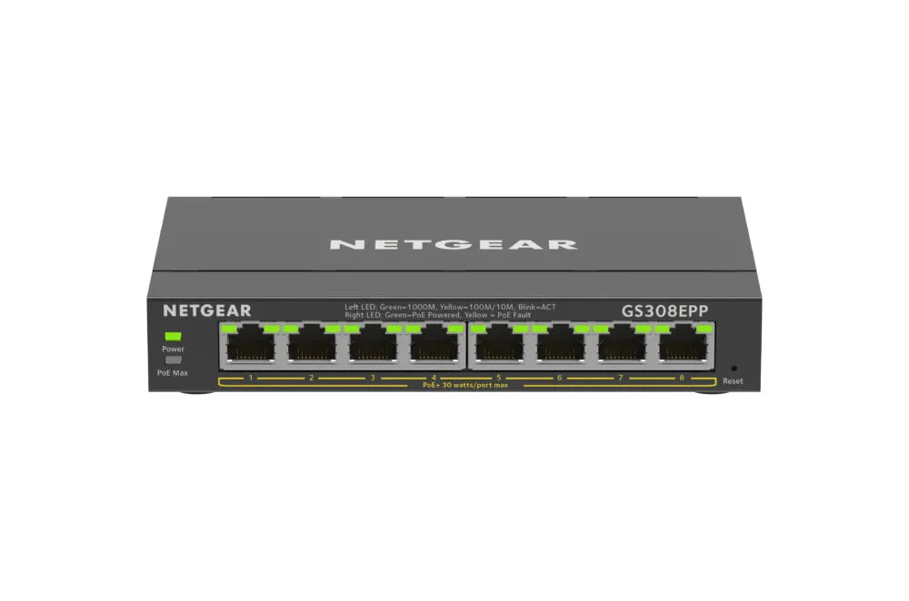 NETGEAR GS308EPP-100NAS Thumbnail 4