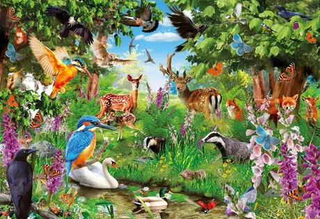 Clementoni Fantastic Forest 32566 2000 Parça Puzzle Thumbnail 1