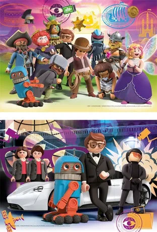 Clementoni Playmobil 21611 60 Parça Puzzle Thumbnail 2