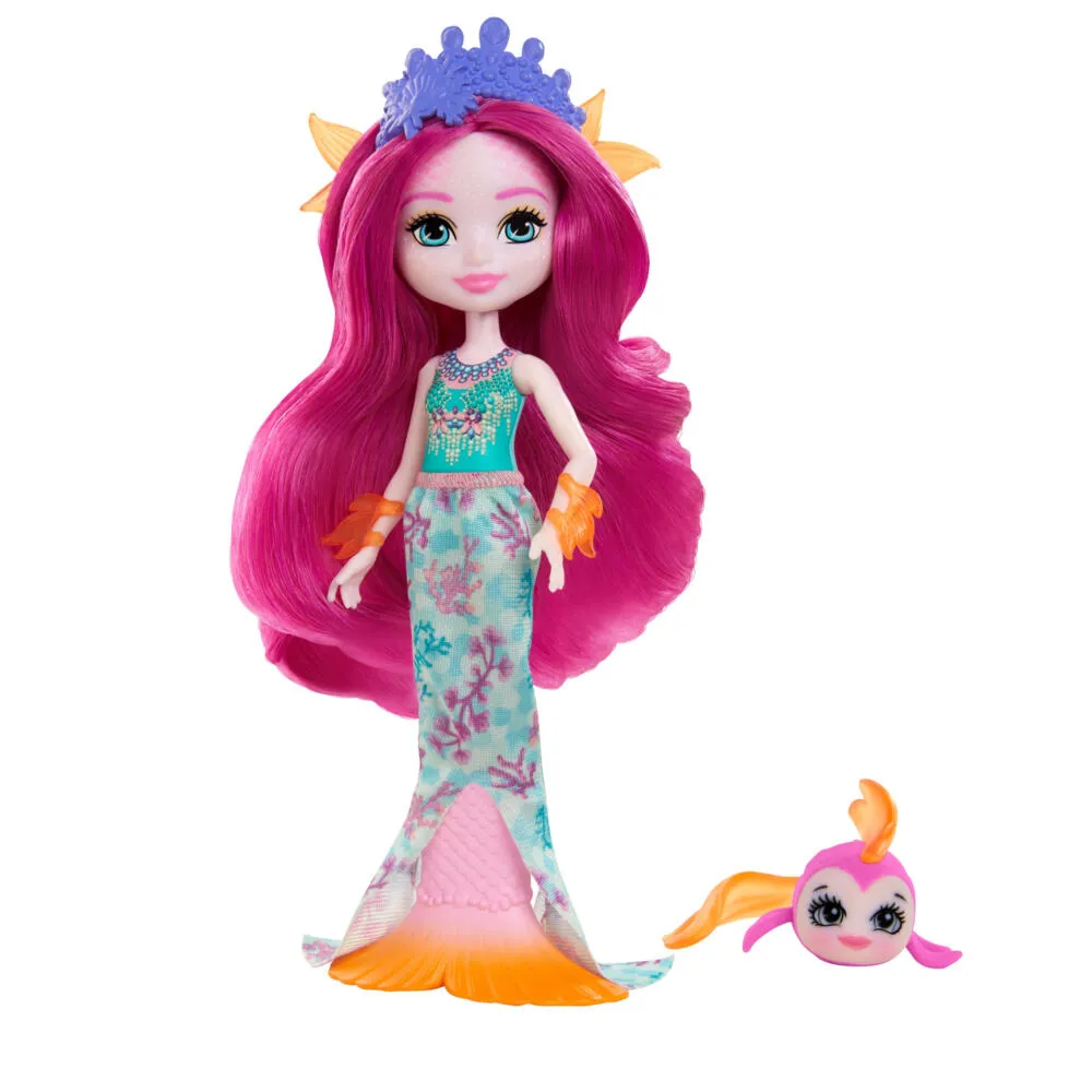 Enchantimals Mermaid GYJ02 Oyuncak Bebek Thumbnail 13