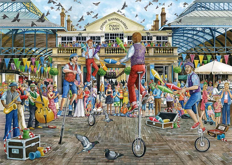 Jumbo Covent Garden 500 Parça 11320 Puzzle Thumbnail 2