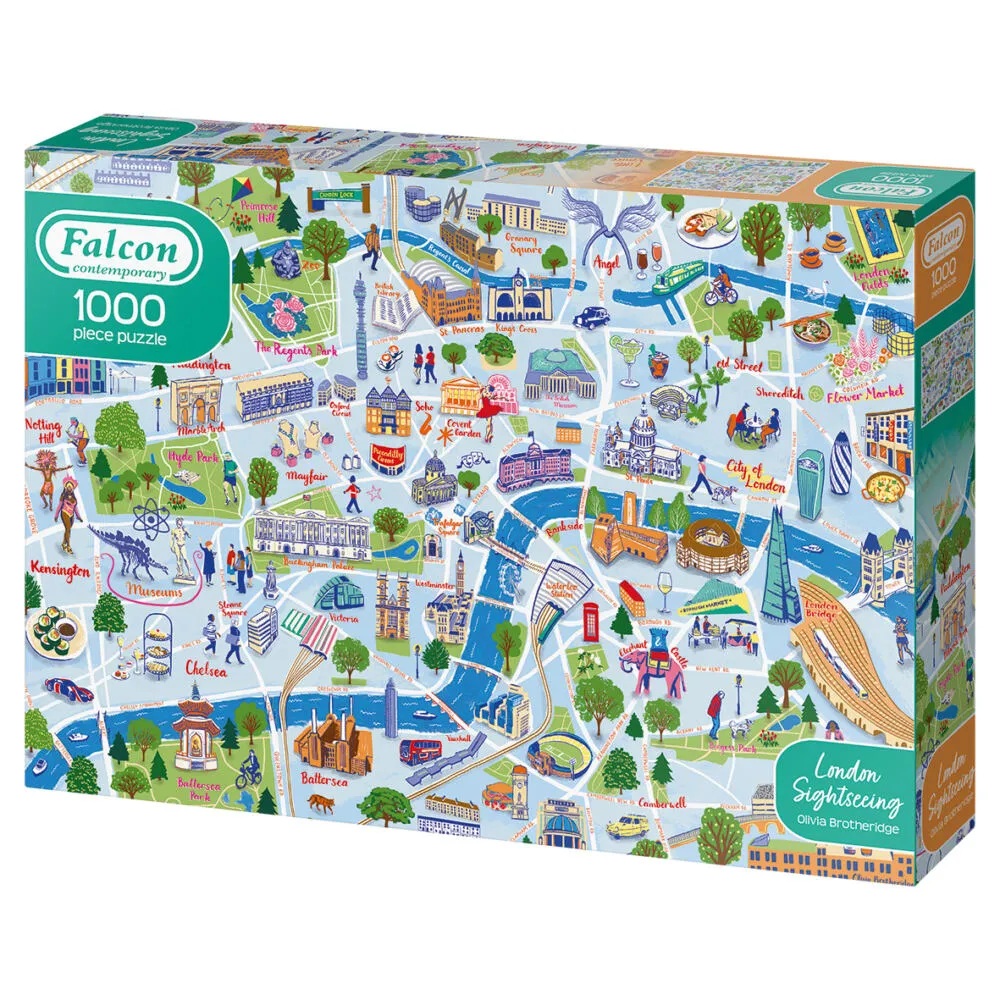 Jumbo London Sightseeing 1000 Parça 11355 Puzzle Thumbnail 8