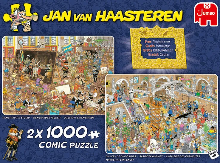Jumbo A Trip to the Museum 2x1000 Parça 20032 1000 Parça Puzzle Thumbnail 11
