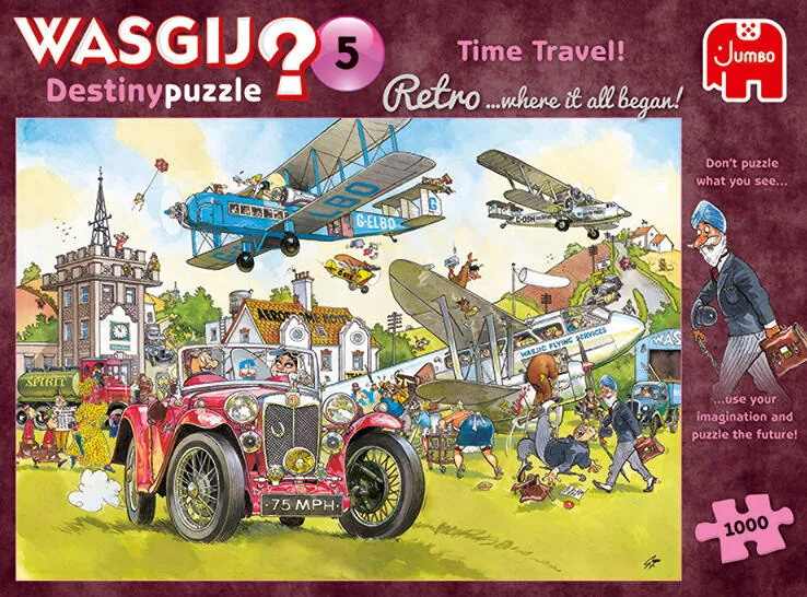 Jumbo Retro Destiny 5 1000 Parça 25008 Puzzle Thumbnail 8