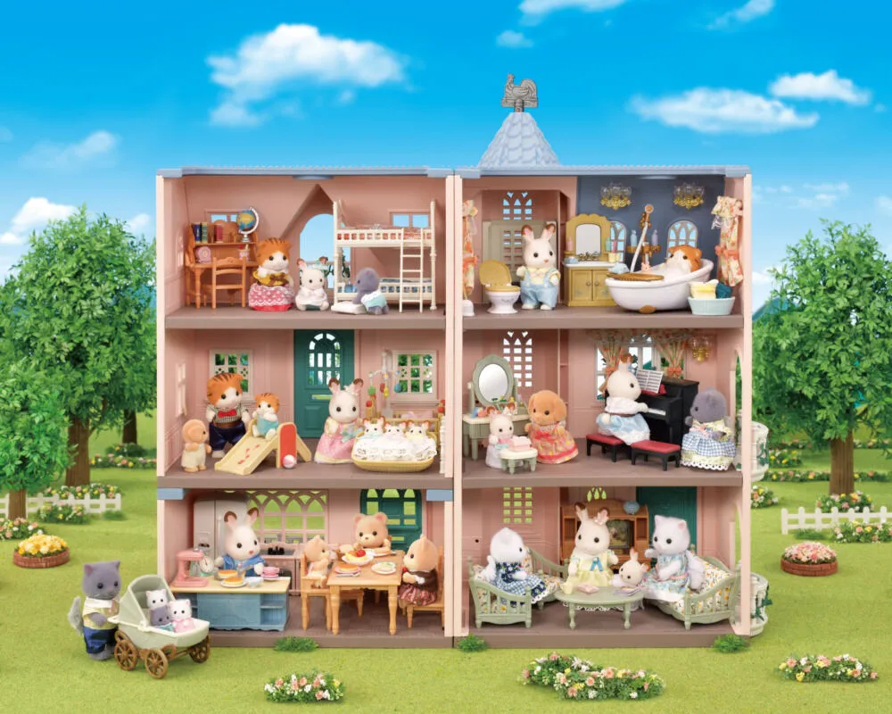 Sylvanian Families 5521 24 Parça Oyuncak Bebek Thumbnail 3