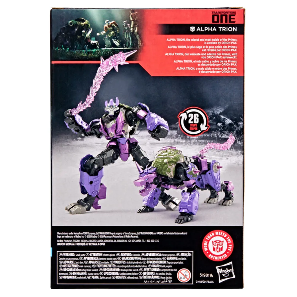 Hasbro Transformers Studio Series: One Voyager Class Alpha Trion G19325X0 Thumbnail 8