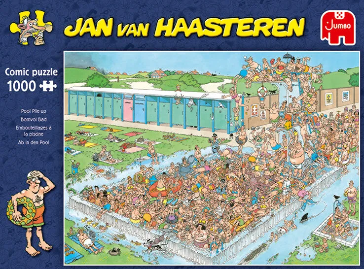 Jumbo Pool Pile-Up 1000 Parça 20039 Puzzle Thumbnail 5