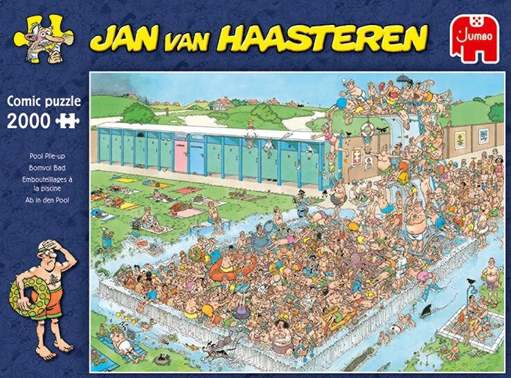 Jumbo Pool Pile-Up 2000 Parça 20040 Puzzle Thumbnail 4
