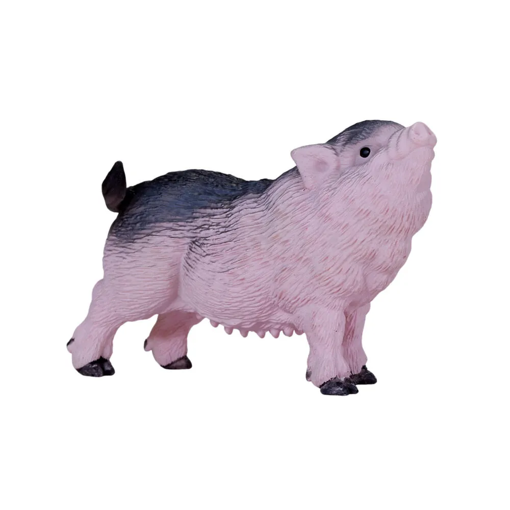Mojo Fun Pot Bellied Piglet 381080 FARMLAND Domuz Oyuncak Figür Thumbnail 1