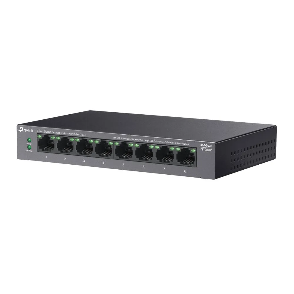 TP-Link LiteWave LS108GP Thumbnail 3