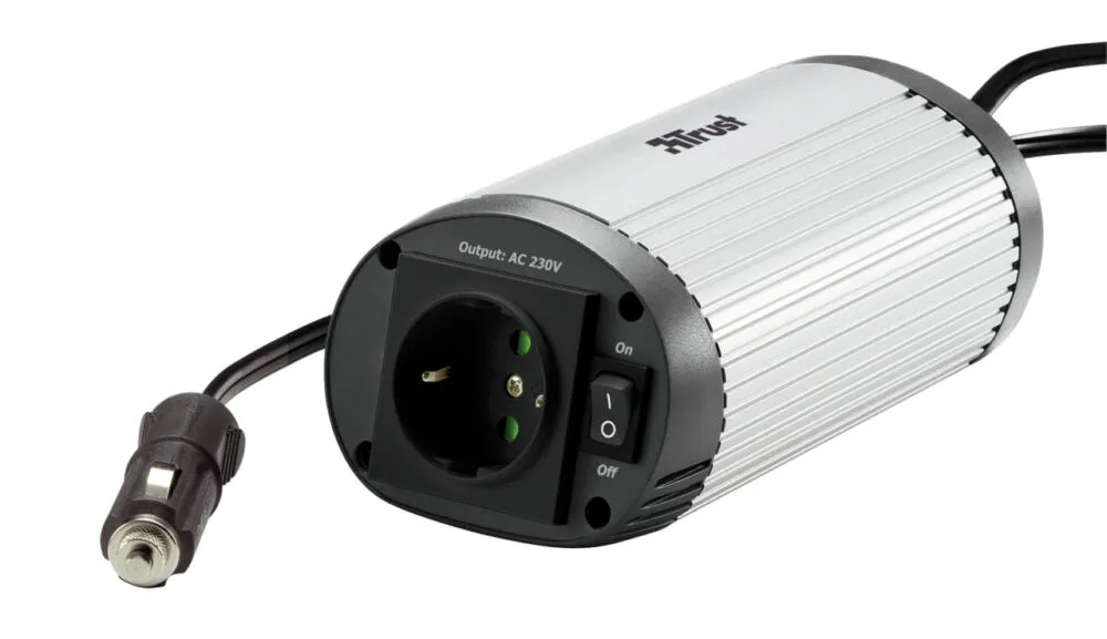 Trust 230V Car Power Socket PW-2750p şarj aleti & çevirici Beyaz Şarj Ürünleri