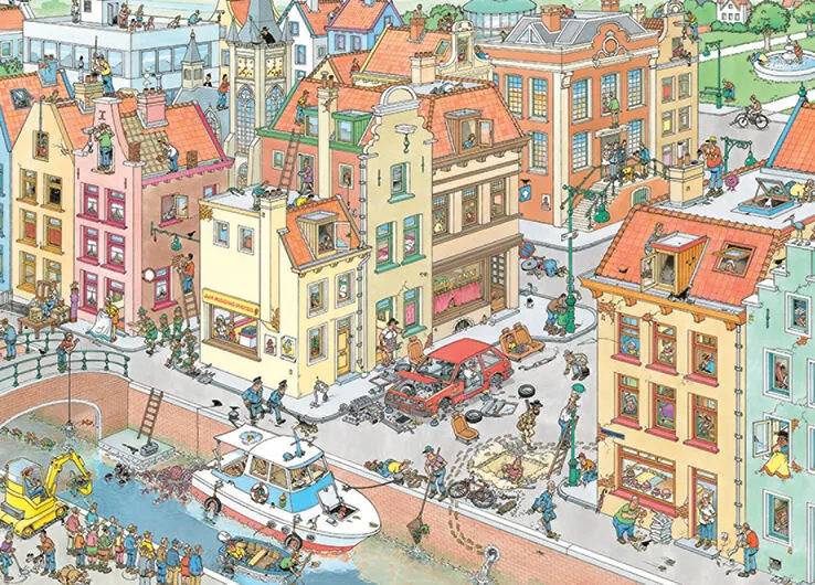 Jumbo Jan van Haasteren Championships 1000 Parça 20041 Puzzle Thumbnail 0