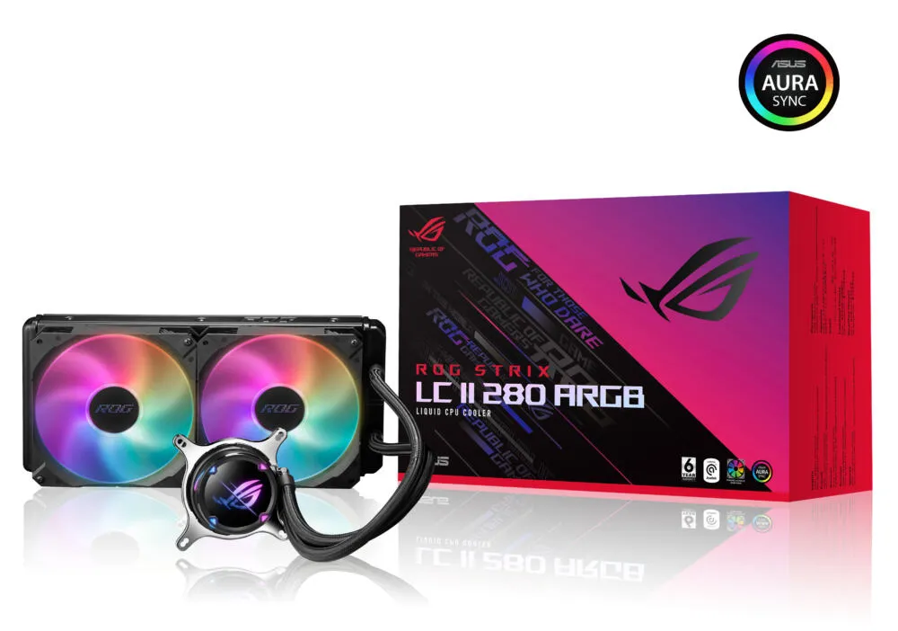 ASUS ROG STRIX LC II 280 ARGB 90RC00C1-M0AAY0 Thumbnail 1