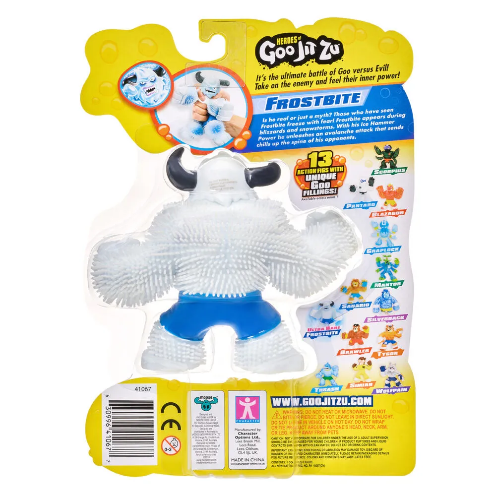 Moose Toys Frostbite 41067 Heroes of Goo Jit Zu Oyuncak Figür Thumbnail 2