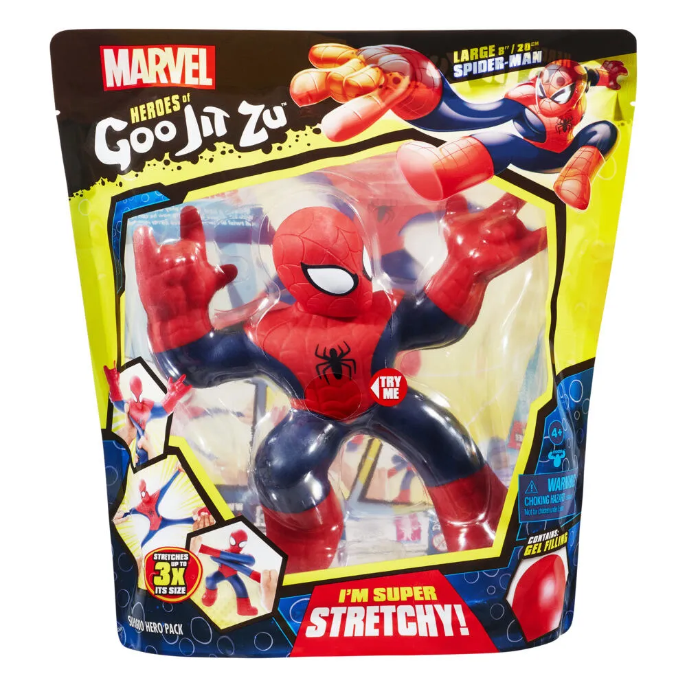 Moose Toys 41081 Heroes of Goo Jit Zu Spider-Man Oyuncak Figür Thumbnail 0