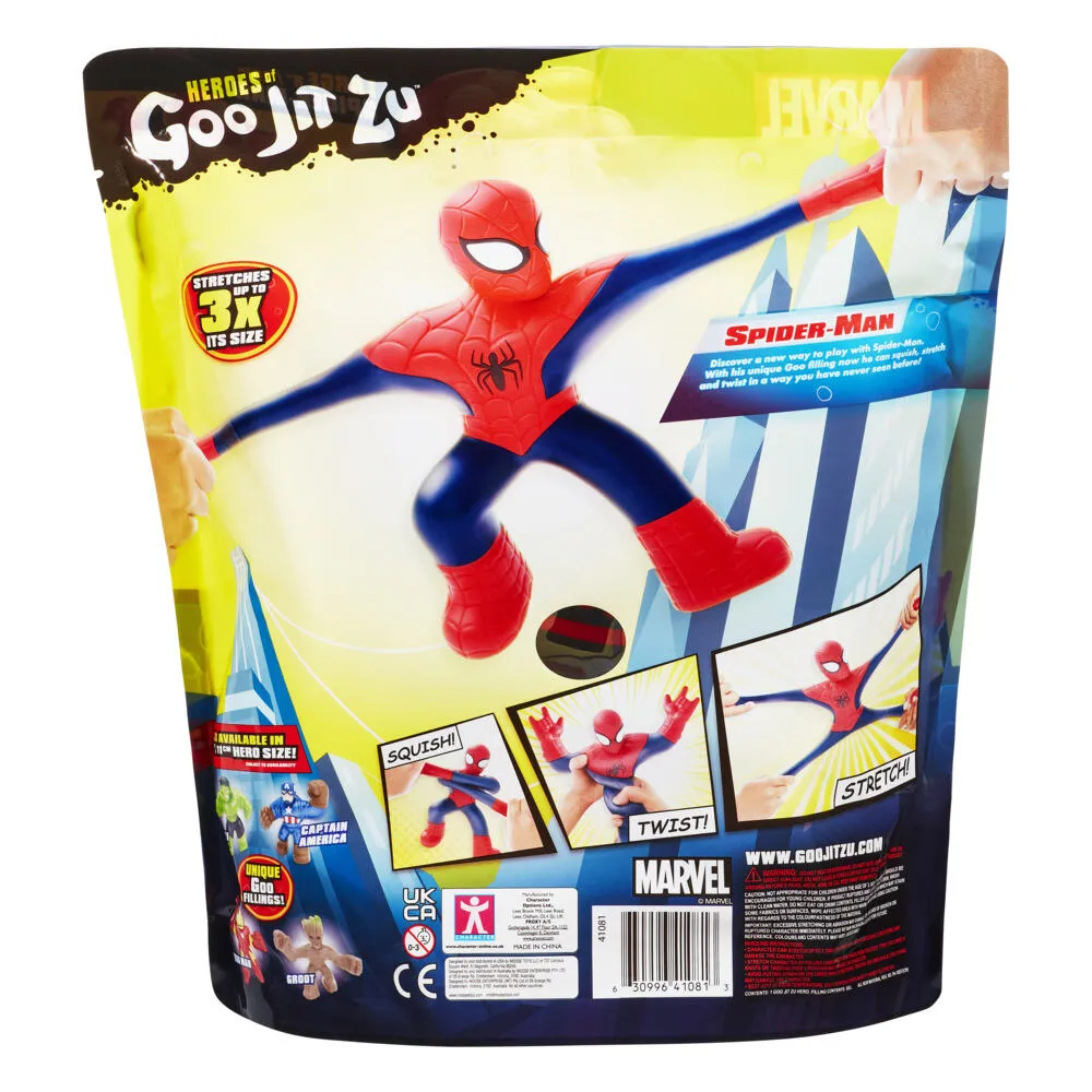 Moose Toys 41081 Heroes of Goo Jit Zu Spider-Man Oyuncak Figür Thumbnail 1