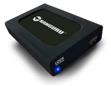 iStorage Kanguru UltraLock Harici sabit disk 1 GB 2.5" A tipi USB 3.2 Gen 1 (3.1 Gen 1) Siyah Taşınabilir Disk