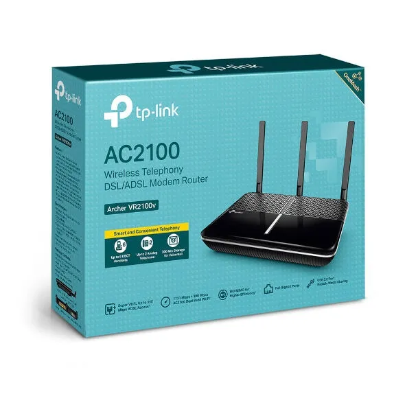 TP-Link Archer VR2100v 4 GHz Thumbnail 6