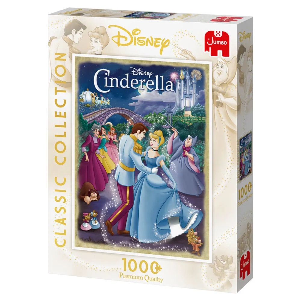 Jumbo Classic Collection - Cinderella 1000 Parça 19485 Puzzle Thumbnail 4