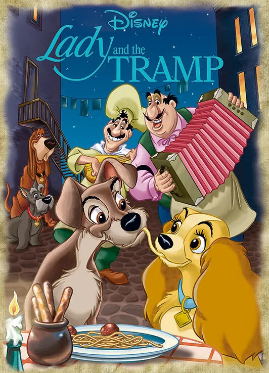 Jumbo Classic Collection - Lady & The Tramp 1000 Parça 19486 Puzzle Thumbnail 0