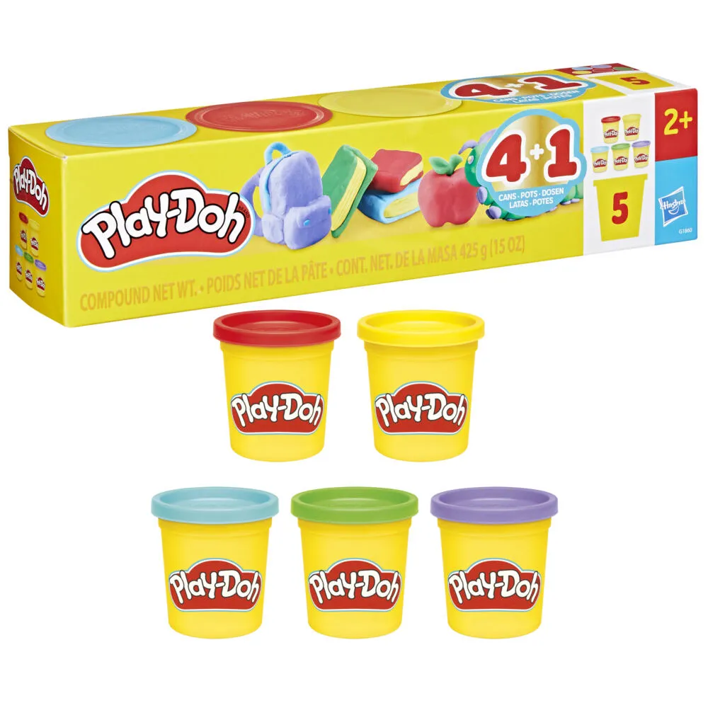 Play-Doh Okula Dönüş 5'li Paket Thumbnail 2