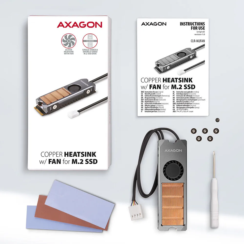 Axagon CLR-M2FAN Thumbnail 12